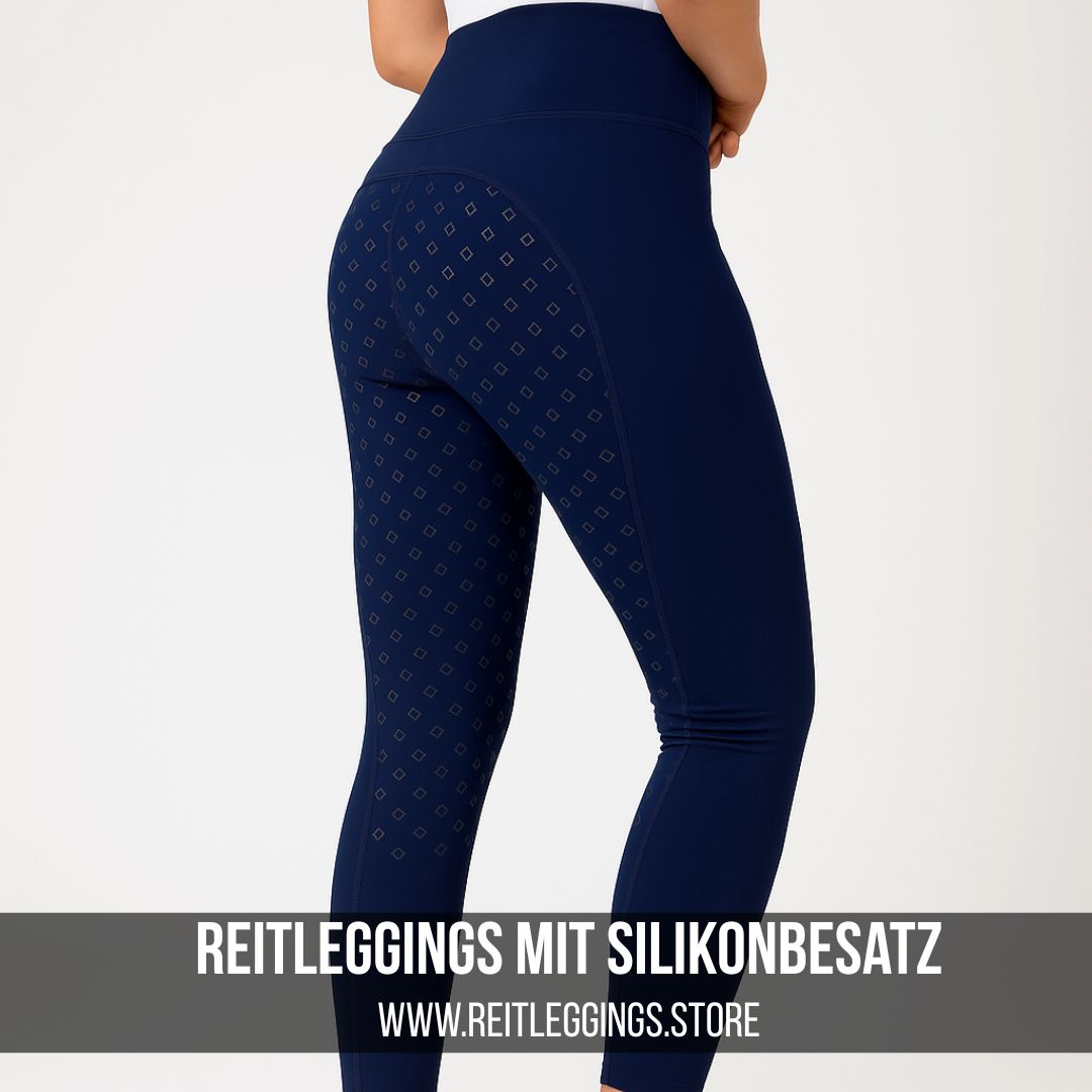 Reitleggings Sommer Silikonbesatz