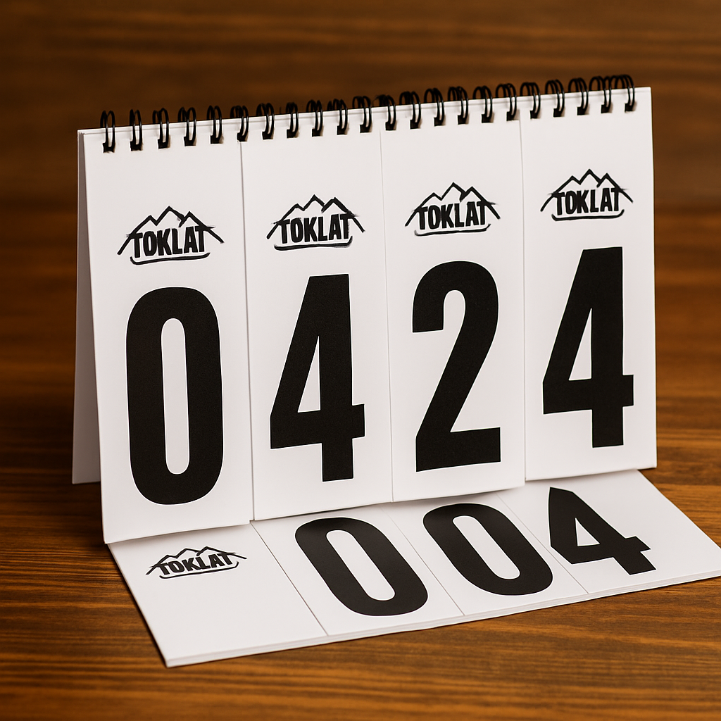 Hunter Startnummern Set