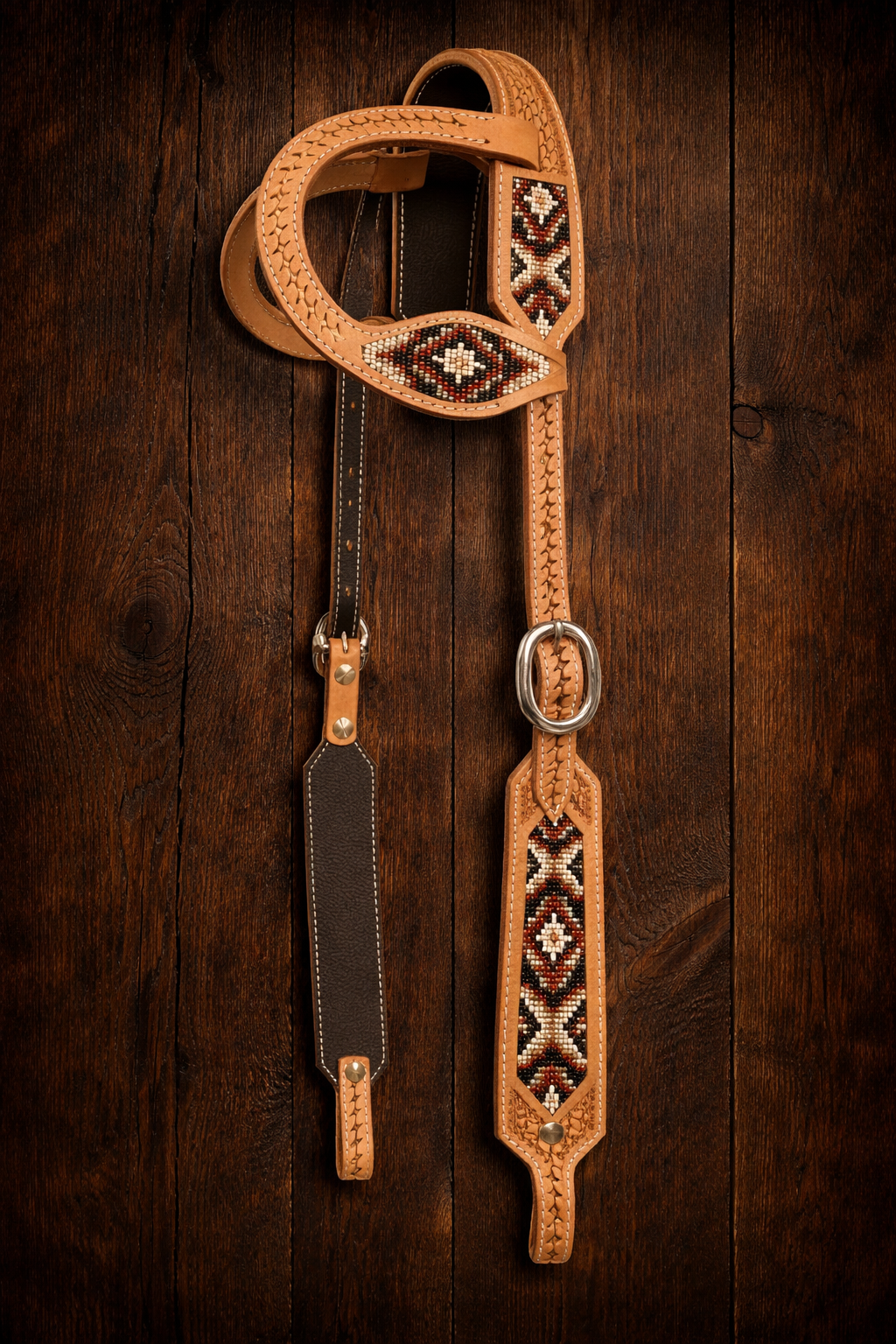 Zweiohrtrense Red Beads