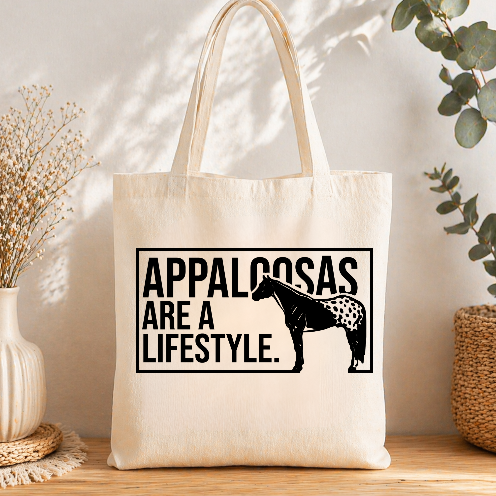 Baumwolltasche Mares are a Statement