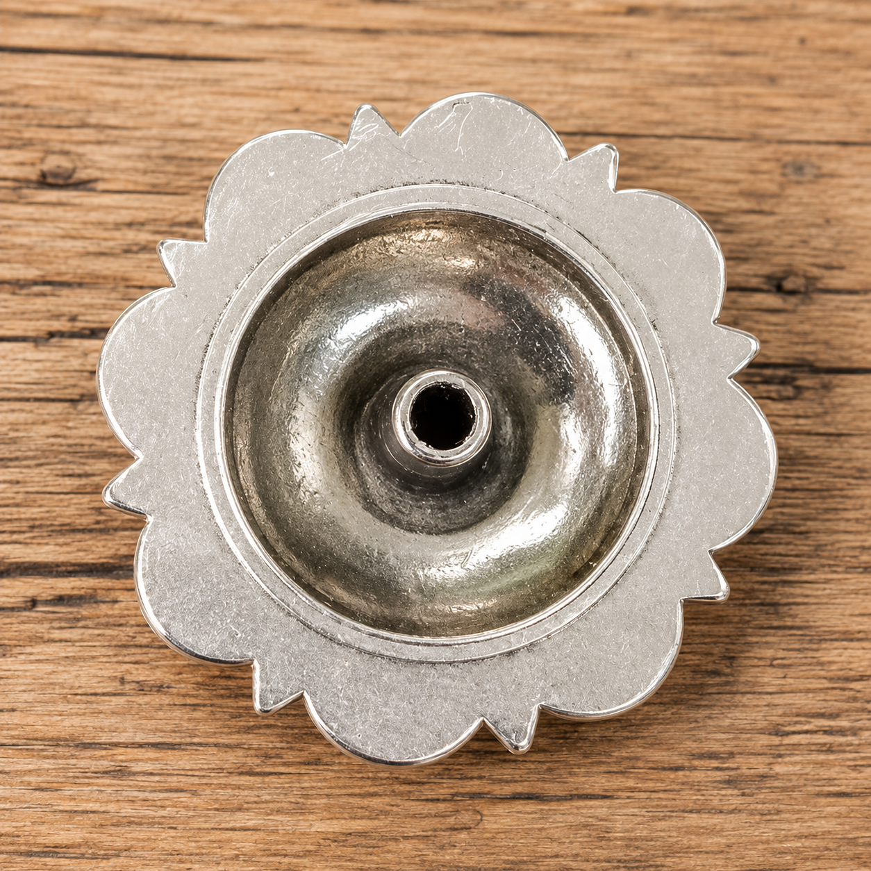 Schnallenset Silber mit Conchos