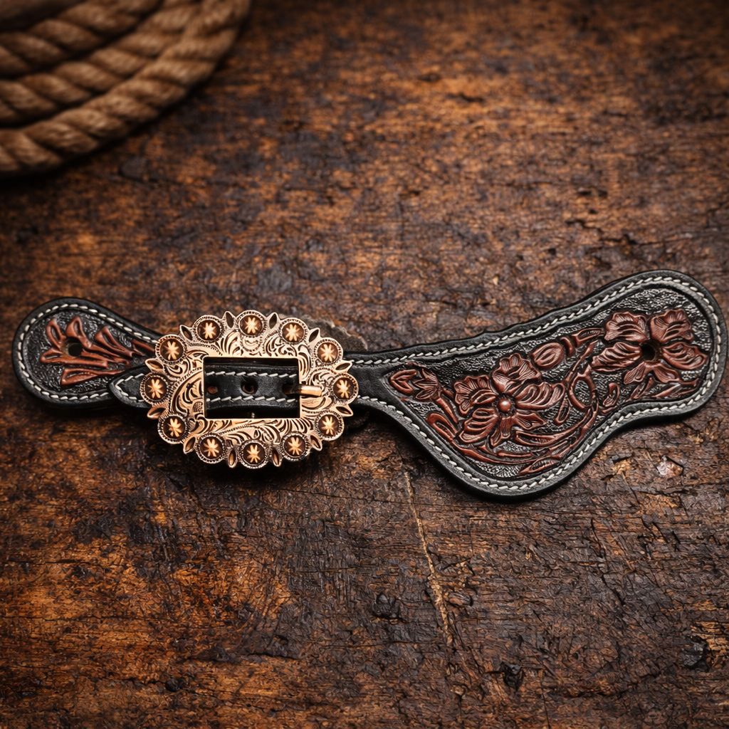 Sporenriemen Flower 2-tone