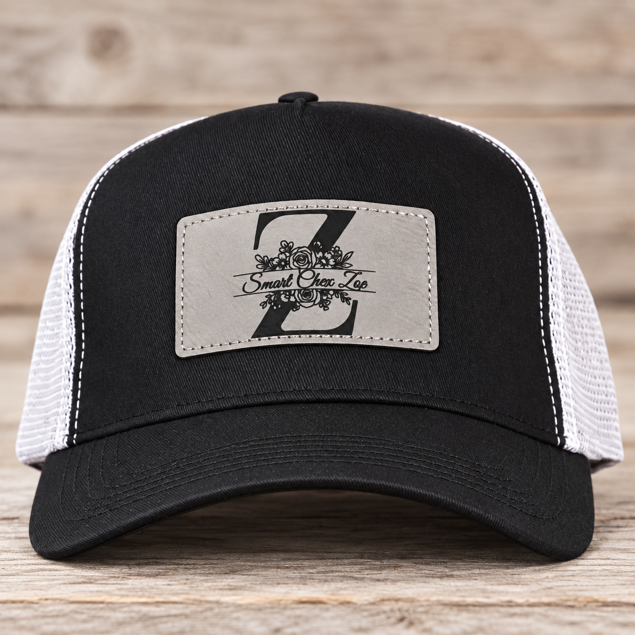 Cap mit Pferdenamen und Lederpatch