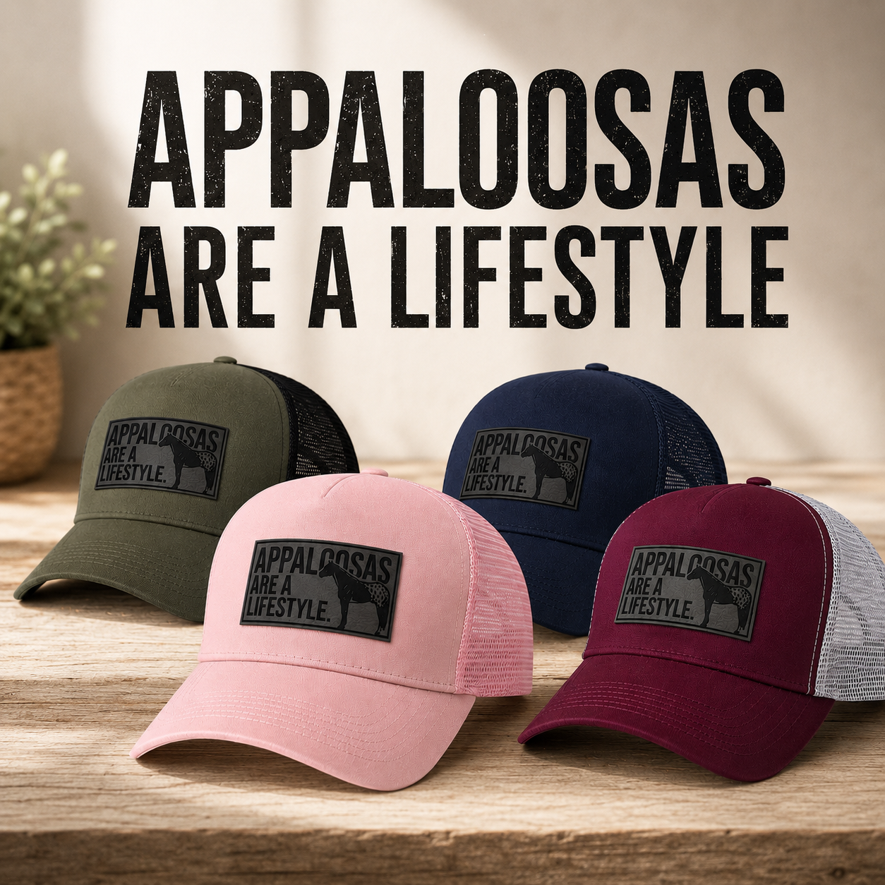 Cap „Appaloosas are a Lifestyle" 